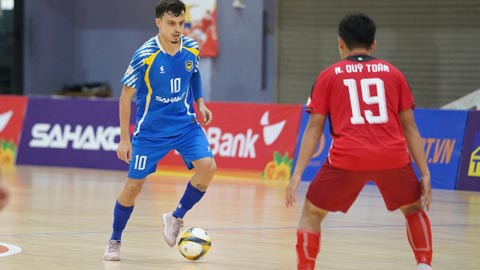 Sahako đánh chiếm đỉnh futsal VĐQG 2026