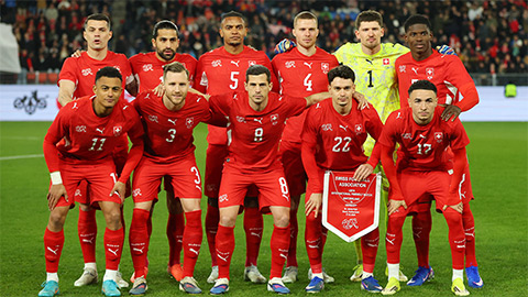 Thụy Sĩ công bố danh sách dự World Cup 2026: Thủ lĩnh Granit Xhaka
