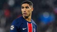 Hakimi sắp tái xuất, PSG thêm hy vọng trước đại chiến Arsenal
