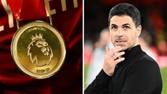 Hai ngôi sao Arsenal không được nhận huy chương vô địch Premier League