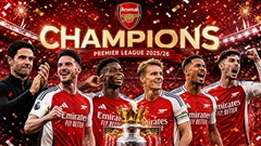 Arsenal vô địch: Sau 22 năm chờ đợi, cuối cùng nước mắt cũng hóa pháo hoa