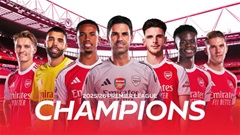 Arsenal vô địch Ngoại hạng Anh sau 22 năm chờ đợi