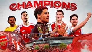 Arsenal vô địch Ngoại hạng Anh: Trái ngọt của 6 năm kiên trì và dấu ấn thiên tài Arteta
