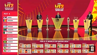 VIDEO kết quả bốc thăm U17 World Cup 2026: Việt Nam cùng bảng với đàn em của Lukaku, Doku