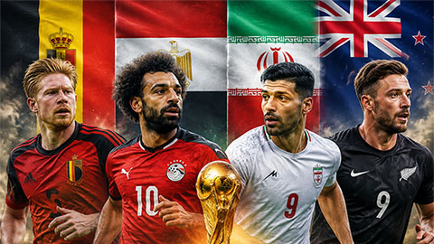 Nhận định bảng G World Cup 2026: Salah thách thức Bỉ, Iran sẵn sàng gây bất ngờ