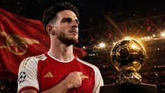 Còn ai xứng đáng hơn Declan Rice giành Quả Bóng Vàng 2026?