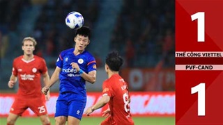 Highlight Thể Công Viettel vs PVF-CAND: 1-1 (Vòng 24 V.League 2025/26)