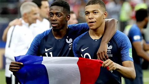 Dembele gây bão tại ĐT Pháp với tuyên bố 'hợp Olise hơn Mbappe'