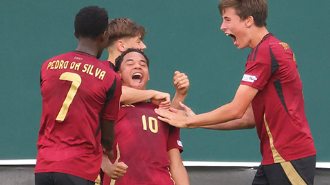 U17 Bỉ đắt giá gần ngang ngửa đội tuyển Việt Nam