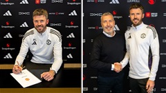 MU bổ nhiệm Carrick làm HLV trưởng