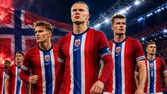 ĐT Na Uy công bố đội hình dự World Cup 2026: Xuất hiện một bất ngờ