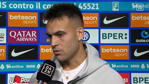Lautaro Martinez: 'Nếu Inter không đẩy tôi đi, tôi sẽ ở lại mãi mãi'