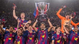 Barca vô địch La Liga, vẫn thua 'trợ cấp thất nghiệp' của đội Premier League