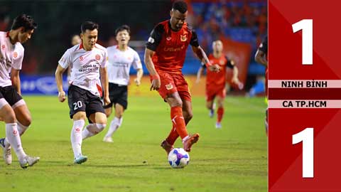 Highlight Ninh Bình vs CA TP.HCM: 1-1 (Vòng 24 V.League 2025/26)