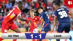 Kết quả Hà Tĩnh 1-1 Công an Hà Nội: Nhà vô địch bị cầm hòa kịch tính