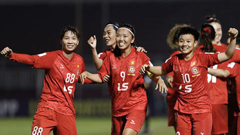 Đội nữ TP.HCM được vinh danh ở AFC Women’s Champions League 2025/26