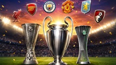 Cuộc đua giành vé châu Âu: Cục diện trước vòng đấu hạ màn Premier League 2025/26