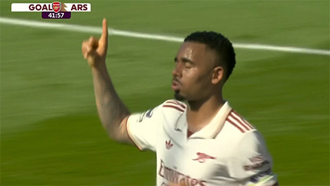 Trực tiếp Crystal Palace 0-1 Arsenal (Hết hiệp 1)