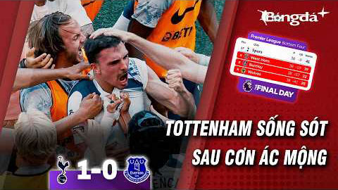 Từ địa ngục trở về, Tottenham sống sót trong ngày phán quyết