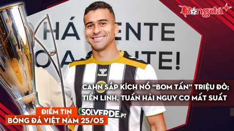 Tin bóng đá Việt Nam 25/5: CAHN sắp kích nổ “bom tấn” triệu đô; Tiến Linh, Tuấn Hải nguy cơ mất suất