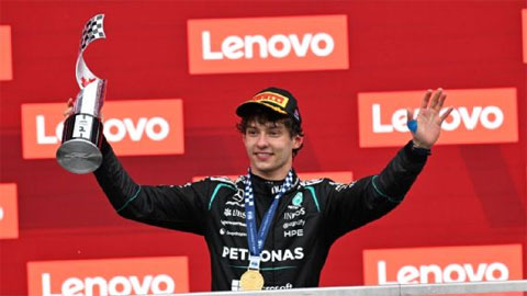 Kimi Antonelli nhất chặng Canadian Grand Prix 2026