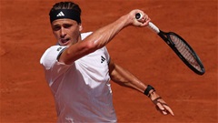 Alexander Zverev khởi đầu thuận lợi tại Roland Garros 2026
