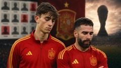 Tây Ban Nha công bố danh sách dự World Cup 2026: Vắng bóng Real