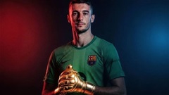 Joan Garcia sánh ngang các tượng đài của Barca
