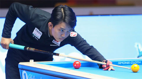 Cơ thủ Chiêm Hồng Thái vào Top 14 thế giới