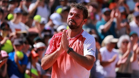Stan Wawrinka bị loại sớm ở kỳ Roland Garros cuối cùng