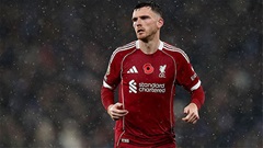 Điểm tin bóng đá sáng 26/5: Robertson có thể theo chân McTominay sang Napoli