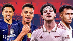 PSG xoay tua thoải mái, Arsenal kiệt sức: Thể lực có quyết định chung kết Champions League?