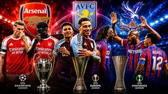 Premier League đứng trước cú ăn ba vĩ đại