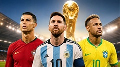 Neymar, Ronaldo, Messi & Top các ngôi sao sắp có kỳ World Cup cuối cùng