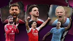 Đội hình xuất sắc nhất Premier League 2025/26: Vinh danh Arsenal
