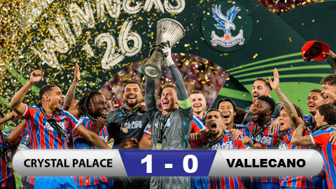 Crystal Palace vô địch Conference League 2025/26