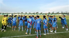 U19 Việt Nam bước vào bài test đầu tiên trên đất Indoensia