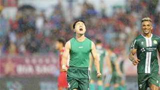 Xuân Trường vỡ òa, ăn mừng cực nhiệt sau khi ghi bàn cho Đồng Nai