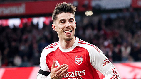 Kai Havertz đi vào lịch sử sau bàn xé lưới PSG