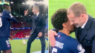 Chủ tịch UEFA suýt quên trao huy chương cho Marquinhos
