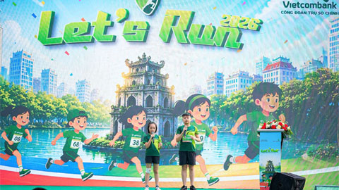 Vietcombank Let’s Run 2026 lan tỏa giá trị yêu thương