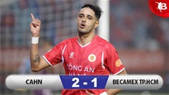 Kết quả Công an Hà Nội 2-1 Becamex TP.HCM: Tân vương khiến đối thủ lâm nguy