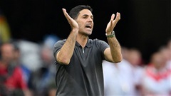 Mikel Arteta chỉ trích các quyết định của trọng tài