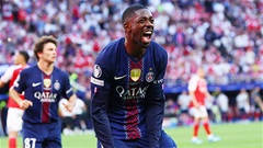 Trực tiếp PSG 1-1 Arsenal: Dembele gỡ hòa trên chấm 11m