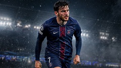Khvicha Kvaratskhelia đưa PSG đến đỉnh châu Âu với đôi chân tứa máu