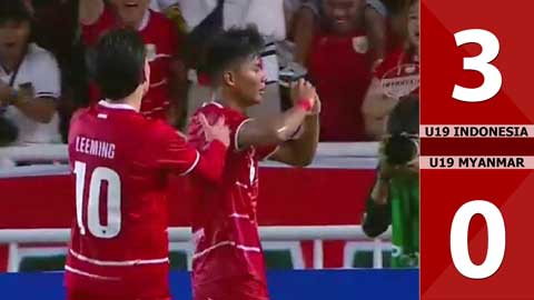 Highlight U19 Indonesia vs U19 Myanmar: 3-0 (VCK U19 Đông Nam Á 2026)