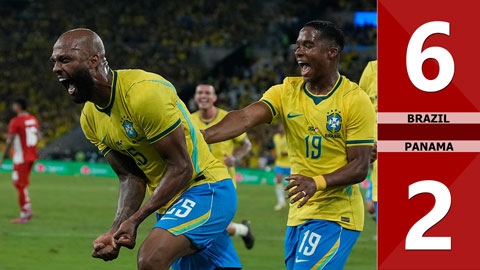 Highlight Brazil vs Panama: 6-2 (Giao hữu quốc tế 2026)