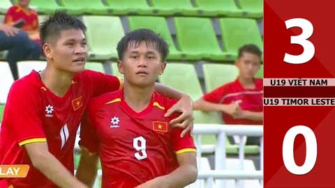 Highlight U19 Việt Nam vs U19 Timor Leste: 3-0 (VCK U19 Đông Nam Á 2026)