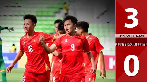 Highlight U19 Việt Nam vs U19 Timor Leste: 3-0 (VCK U19 Đông Nam Á 2026)