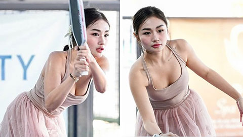 'Lột xác' nhờ pickleball, hot girl Huỳnh Đan Thùy quyết săn danh hiệu giải châu Á